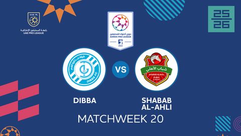 UAE Pro League 2025/26: Dibba vs Shabab Al-Ahli