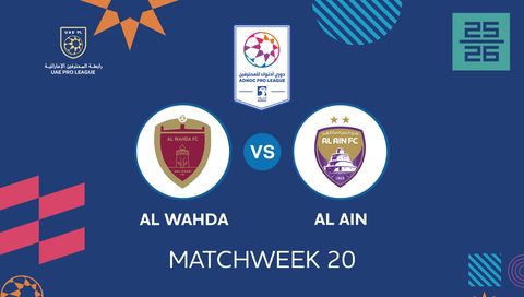 UAE Pro League 2025/26: Al Wahda vs Al Ain