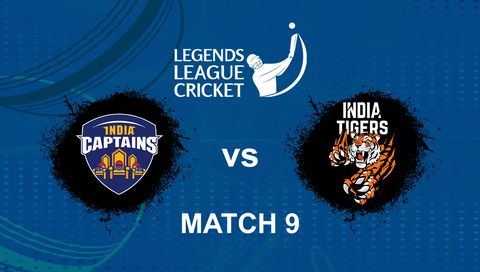 Legends League Cricket 2026, Match 9: India Captains vs India Tigers