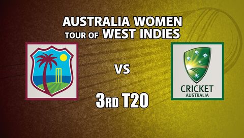 Australia Women tour of West Indies, 2026 3rd T20