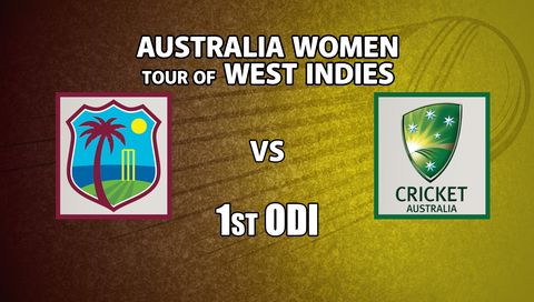 Australia Women tour of West Indies, 2026 1st ODI