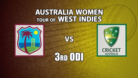 Australia Women tour of West Indies, 2026 3rd ODI