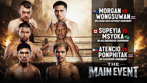 The Main Event: Morgan vs Wongsuwan