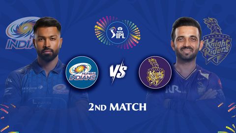 TATA IPL 2026, Match 2: Mumbai Indians vs Kolkata Knight Riders