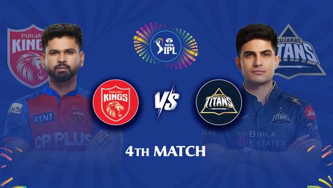 TATA IPL 2026, Match 4: Punjab Kings vs Gujarat Titans