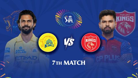 TATA IPL 2026, Match 7: Chennai Super Kings vs Punjab Kings