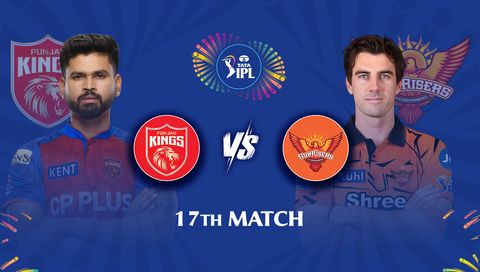 TATA IPL 2026, Match 17: Punjab Kings vs Sunrisers Hyderabad