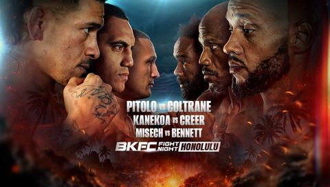BKFC Fight Night Honolulu: Maki Pitolo vs Doug 'Coldred' Coltrane
