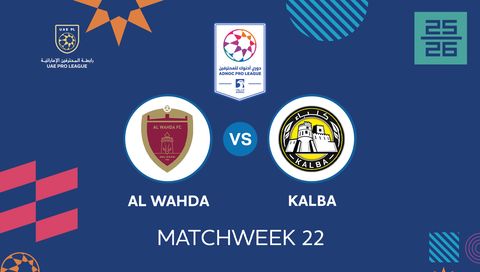 UAE Pro League 2025/26: Al Wahda vs Kalba