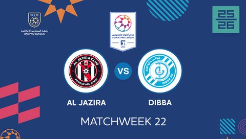 UAE Pro League 2025/26: Al Jazira vs Dibba