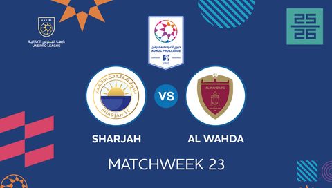 UAE Pro League 2025/26: Sharjah vs Al Wahda