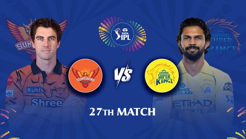 TATA IPL 2026, Match 27: Sunrisers Hyderabad vs Chennai Super Kings