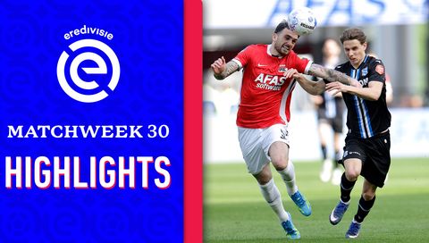 Ajax, PSV & AZ Win as European Race Tightens | Week 30, Eredivisie 2024/25 Highlights