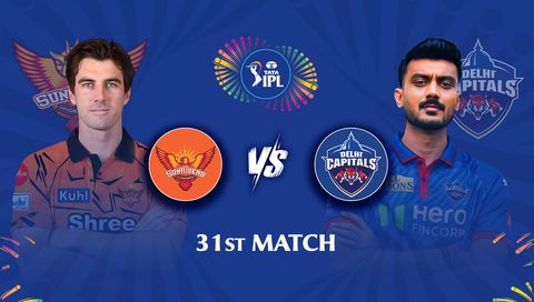 TATA IPL 2026, Match 31: Sunrisers Hyderabad vs Delhi Capitals