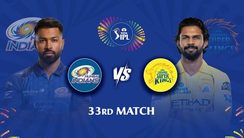 TATA IPL 2026, Match 33: Mumbai Indians vs Chennai Super Kings