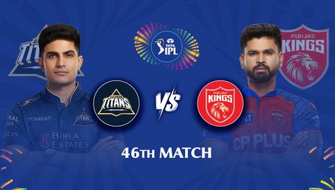 TATA IPL 2026, Match 46: Gujarat Titans vs Punjab Kings