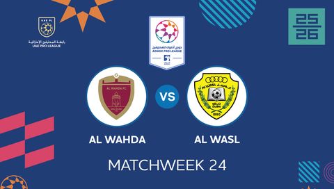 UAE Pro League 2025/26: Al Wahda vs Al Wasl