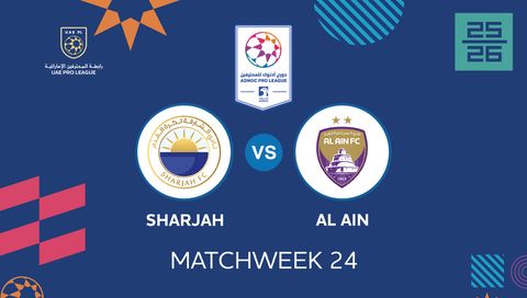 UAE Pro League 2025/26: Sharjah vs Al Ain