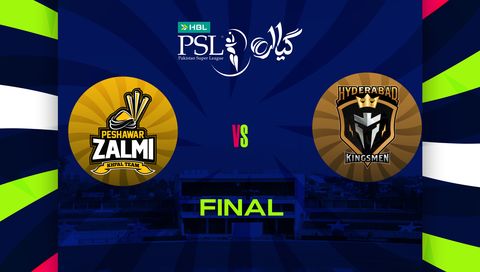 HBL Pakistan Super League 2026, Final: Peshawar Zalmi vs Hyderabad Kingsmen