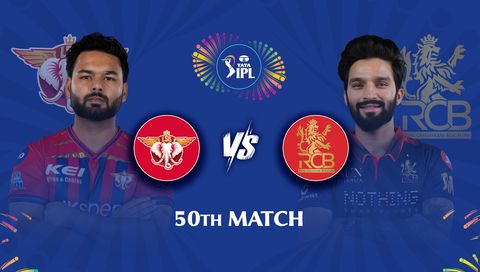 TATA IPL 2026, Match 50: Lucknow Super Giants vs Royal Challengers Bengaluru