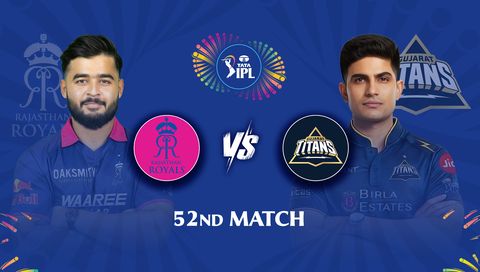 TATA IPL 2026, Match 52: Rajasthan Royals vs Gujarat Titans