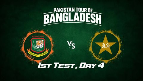 Pakistan tour of Bangladesh 2026, 1st Test, Day 4