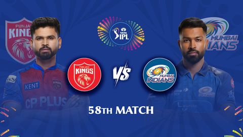 TATA IPL 2026, Match 58: Punjab Kings vs Mumbai Indians