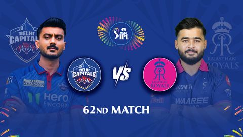 TATA IPL 2026, Match 62: Delhi Capitals vs Rajasthan Royals
