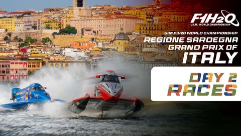 UIM F1H2O World Championship 2026: Grand Prix of Sardegna, Italy, Day 2 - Race