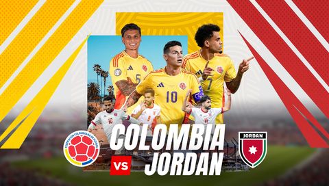 Countdown to the World Cup 2026: Colombia vs Jordan
