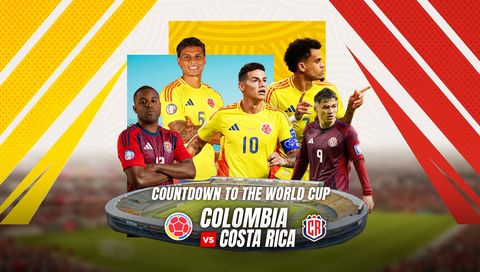 Countdown to the World Cup 2026: Colombia vs Costa Rica