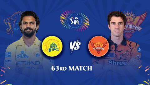 TATA IPL 2026, Match 63: Chennai Super Kings vs Sunrisers Hyderabad