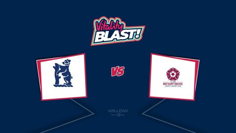 Vitality T20 Blast 2026: Warwickshire vs Northamptonshire