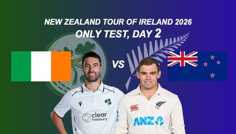 New Zealand tour of Ireland 2026, Only Test, Day 2
