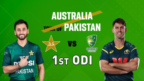 Australia tour of Pakistan 2026, 1st ODI