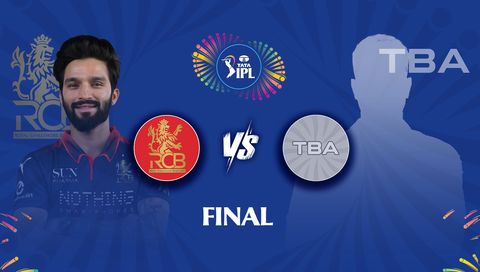 TATA IPL 2026, Final: Royal Challengers Bengaluru vs TBA