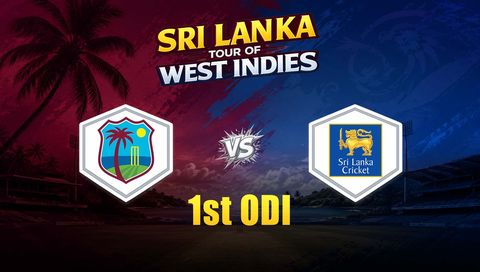 Sri Lanka tour of West Indies 2026, 1st ODI