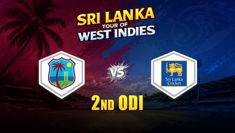 Sri Lanka tour of West Indies 2026, 2nd ODI