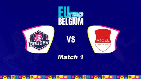 EUT20 Belgium 2026, Match 1: JB Bruges vs Akcel United Brussels