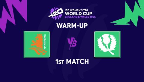 ICC Womens T20 World Cup Warm-up Matches 2026, Match 1: Netherlands vs Scotland
