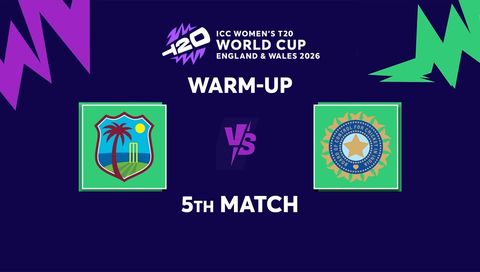 ICC Womens T20 World Cup Warm-up Matches 2026, Match 5: West Indies vs India