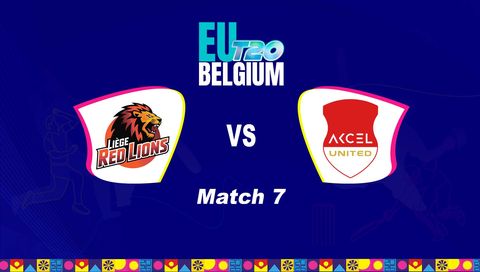 EUT20 Belgium 2026, Match 7: Liège Red Lions vs Akcel United Brussels