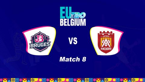EUT20 Belgium 2026, Match 8: JB Bruges vs Antwerp Anchors