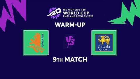 ICC Womens T20 World Cup Warm-up Matches 2026, Match 9: Netherlands vs Sri Lanka