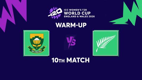 ICC Womens T20 World Cup Warm-up Matches 2026, Match 10: South Africa vs New Zealand
