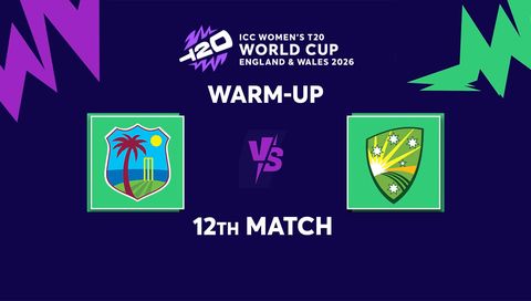ICC Womens T20 World Cup Warm-up Matches 2026, Match 12: West Indies vs Australia