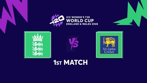ICC Womens T20 World Cup 2026, Match 1: England vs Sri Lanka