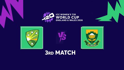 ICC Womens T20 World Cup 2026, Match 3: Australia vs South Africa