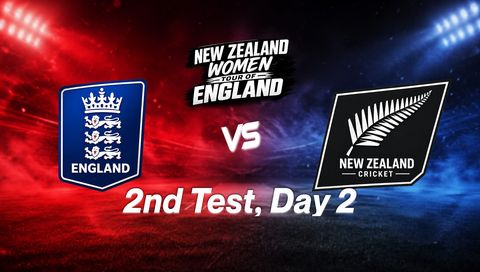 New Zealand tour of England 2026, 2nd Test, Day 2