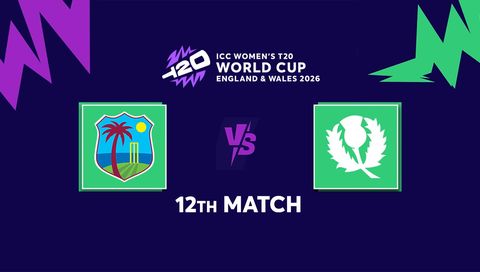 ICC Womens T20 World Cup 2026, Match 12: West Indies vs Scotland